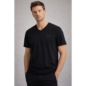 Hugo Boss Black T-Shirt Slim Fit Men’s M Cotton Short Sleeve Logo
